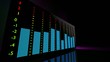 Vu meter, music concept