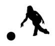 Woman Bowling