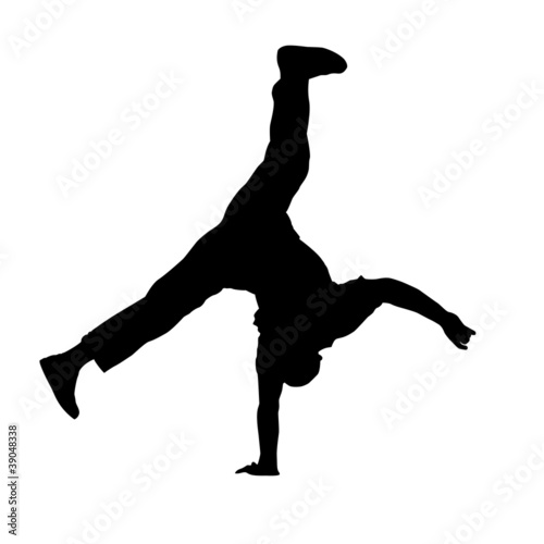 Vettoriale: breakdance breakdance