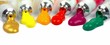 Color paints - macro