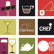 Icone par la gastronomia