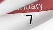 Calendar (year), 3d animation