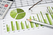 Foto: Business Chart green Business Chart green