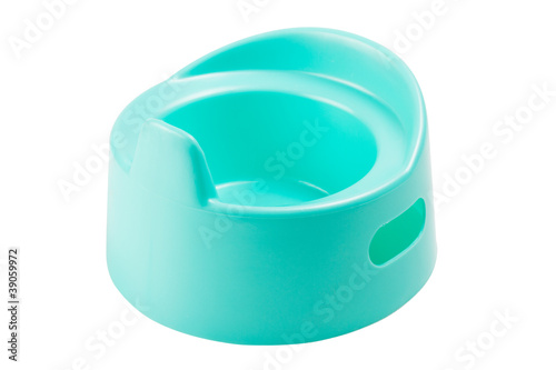 Photo: potty, isolated on white potty, isolated on white