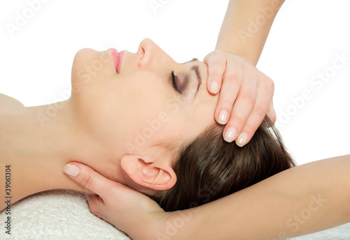 Photo: head massage head massage