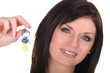Woman with a baby's dummy