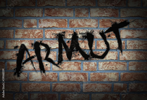 Photo: Graffiti -Armut Graffiti -Armut