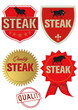 Vektor: Steak Label Steak Label