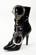 Ladies Boots and handcuffs.