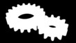 Silver Gear Loop with Alpha Channel