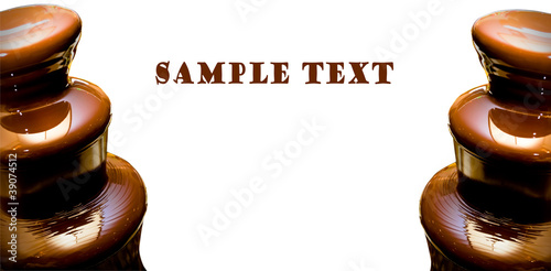 Photo: FRAME chocolate fountain FRAME chocolate fountain