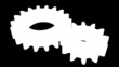 Silver and Golden Cogwheels