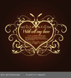eps Vector image: plant Ivy Heart
