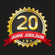 Vector: 20 Jahre Jubiläum 20 Jahre Jubiläum