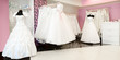 Wedding store. Shallow depth of field