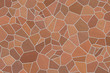 Natursteinhintergrund, Terracotta