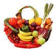 tasche aus obst und gemüse