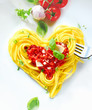 Heart Shaped Spaghetti