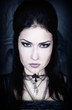 Photo: A portrait of the girl in Gothic style A portrait of the girl in Gothic style