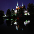 Bojnice castle, Slovakia at night.