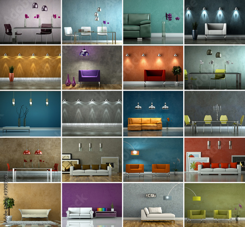 Illustration: Bildersammlung - 20 Innendesign Bilder Bildersammlung - 20 Innendesign Bilder