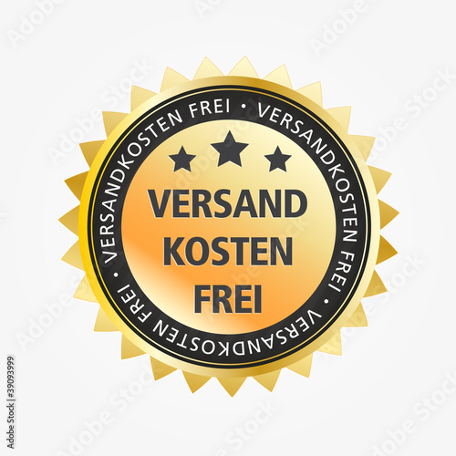 Vector: Versand Kostenfrei Button Versand Kostenfrei Button