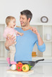 mit papa kochen