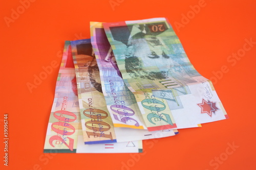 Photo: Israeli Shekels coins Israeli Shekels coins