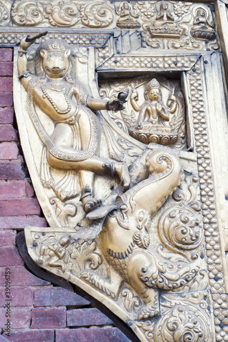 Photo: Nepal's temples, exquisite sculpture Nepal's temples, exquisite sculpture