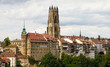 old town of Fribourg, Switzerland