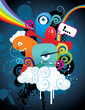 Vector: personajes abstractos en vector personajes abstractos en vector