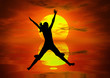 Jumping at the sun