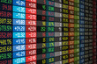 Stock market concept
