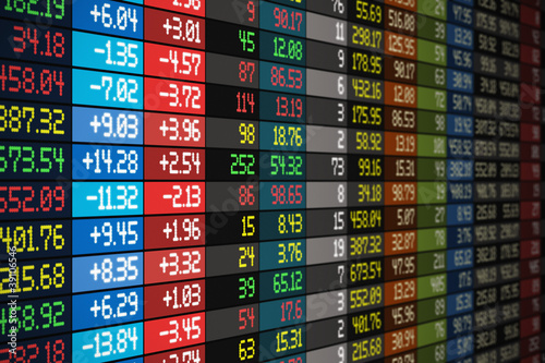 Photo: Stock market concept Stock market concept