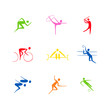 sports icons vector set