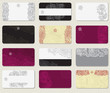 Vector: Business cards templates Business cards templates