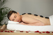 Woman at the spa