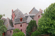 homes in the abbey of Mont Saint-Michel. France