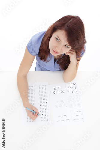 Photo: IQ test IQ test