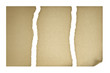 old paper torn into three pieces old paper torn into three pieces