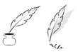 Design with feather