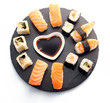 Assiette de sushis