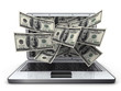 Money and laptop