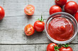 frische Tomaten & Tomatensauce / Ketchup