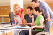 Photo: Woman in wheelchair attending group meeting Woman in wheelchair attending group meeting