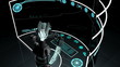 Futuristic Robot Using Touchscreen Technology Futuristic Robot Using Touchscreen Technology