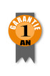 Garantie de 1 an Garantie de 1 an