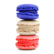 Macarons tricolore