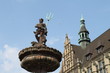 Wuppertal, Neptunbrunnen am Elberfelder Rathaus
