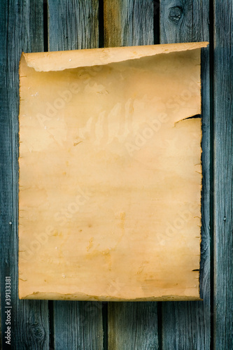 Photo: art Western style sign Old paper and wood art Western style sign Old paper and wood